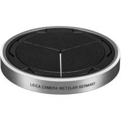 Leica D-Lux 7 Automatic Lens Cap, Silver/Black