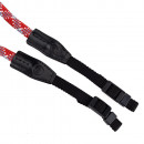 Leica Rope Strap "So", Red Check, 100Cm, Designed By Cooph Leica Rope Strap "So", Red Check, 100Cm, Designed By Cooph