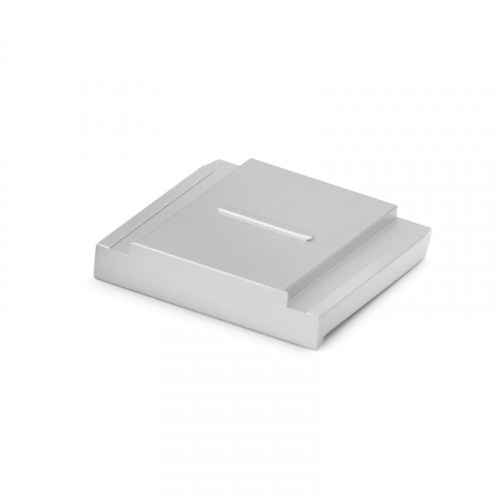 Hotshoe Cover, Aluminium, Silver Anodized Finish Hotshoe Cover, Aluminium, Silver Anodized Finish