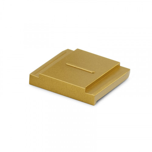 Hotshoe Cover, Brass, Blasted Finish Hotshoe Cover, Brass, Blasted Finish
