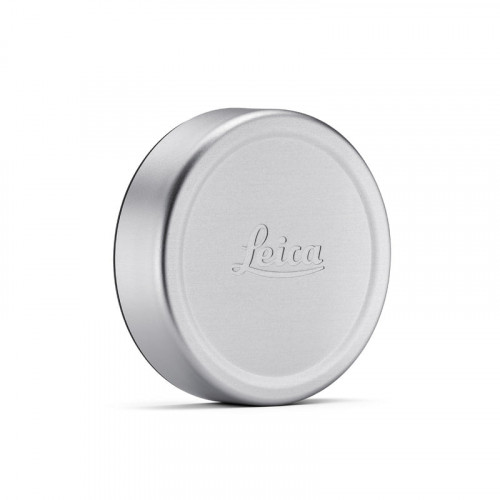 Lens Cap Q, E49, Aluminium, Silver Anodized Finish Lens Cap Q, E49, Aluminium, Silver Anodized Finish