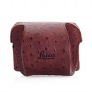 Leather Ever Ready Case M, Ostrich Leather Chestnut Leather Ever Ready Case M, Ostrich Leather Chestnut